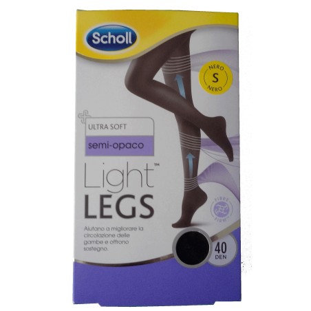 Dr. Scholl's Div. Rb Healthcare Scholl Collant Light Legs 40 Denari Nero Small 1 Paio