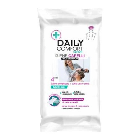 Diva International Daily Comfort Senior Panni Shampoo 4 Pezzi