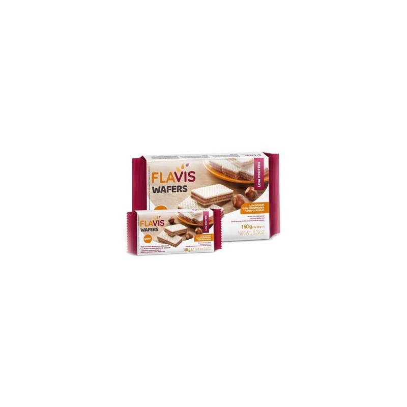 Dr. Schar Flavis Wafers Nocciola Aproteico 3 Porzioni Da 50 G