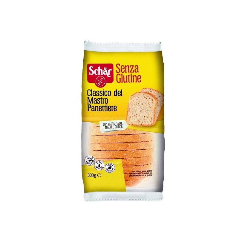 Dr. Schar Schar Classico Del Mastro Panettiere Pane Bianco Senza Lattosio 330 G