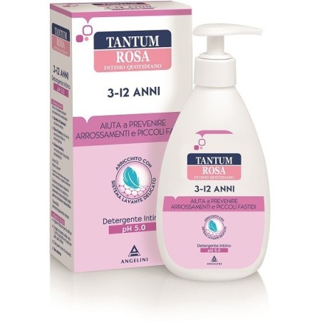 Angelini Tantum Rosa 3-12 Anni Detergente Intimo 200 Ml