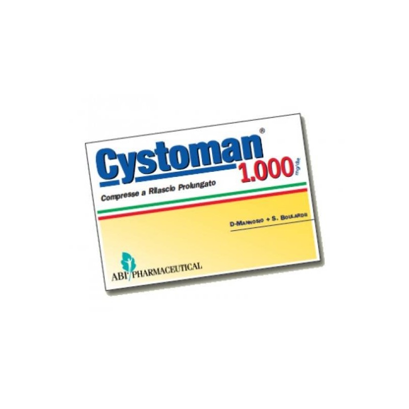 Abi Pharmaceutical Cystoman 1000 12 Compresse