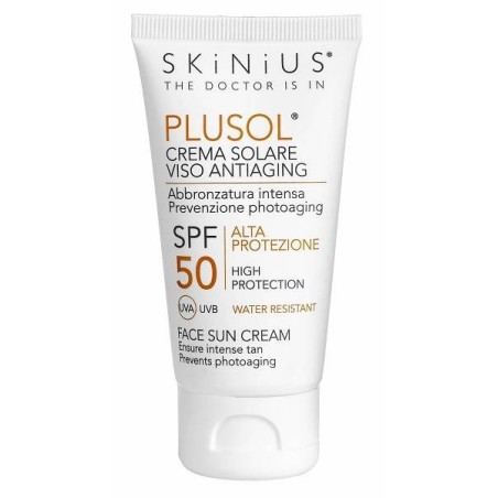 Skinius Plusol Crema Solare Viso Spf50 50 Ml