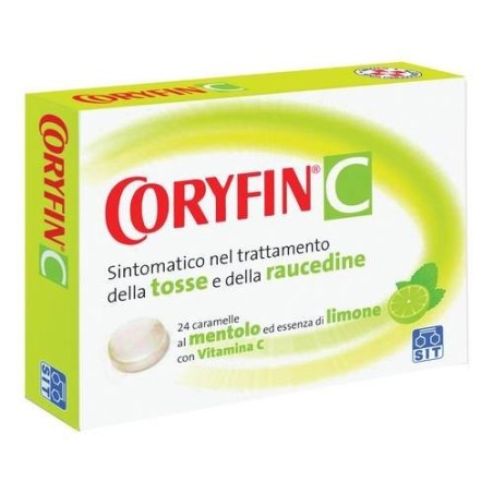 Sit Laboratorio Farmac. Coryfin® C Al Mentolo Ed Essenza Di Limone, Con Vitamina C