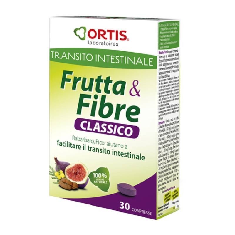 Ortis Laboratoires Pgmbh Frutta & Fibre Classico 30 Compresse