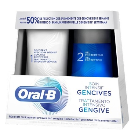 Procter & Gamble Oral-b Trattamento Intensivo Gengive 85 Ml + 63 Ml