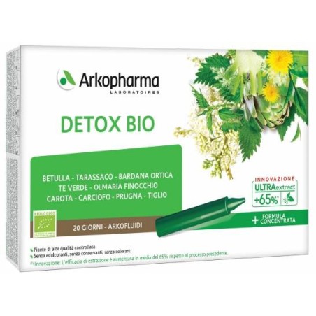 Arkofarm Arkofluidi Detox Bio 20 Fiale