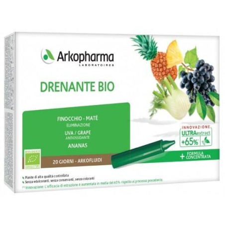 Arkofarm Arkofluidi Drenante Bio 20 Fiale