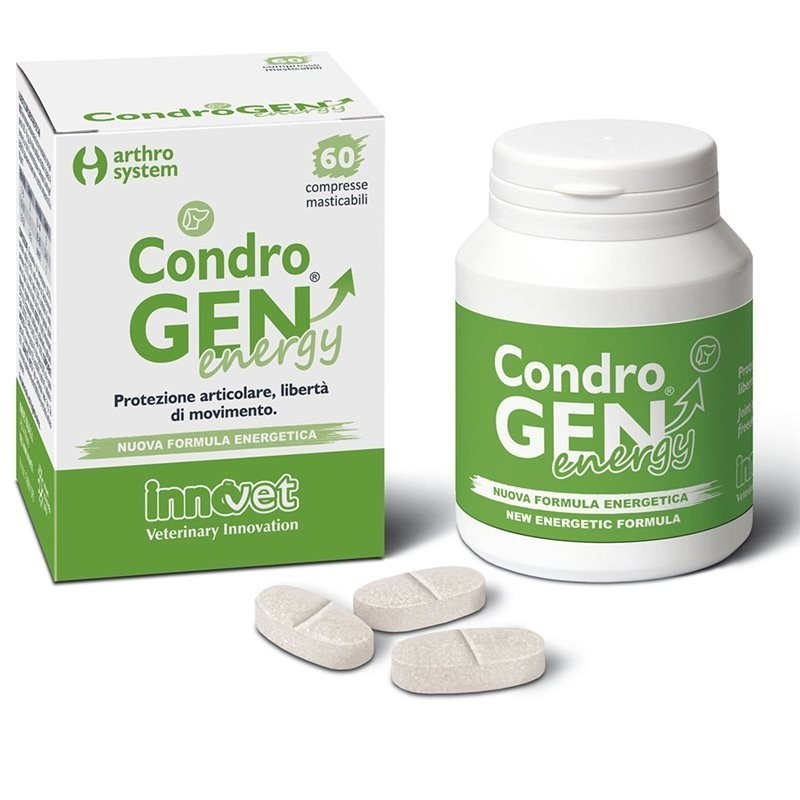 Innovet Italia Condrogen Energy 60 Compresse Masticabili