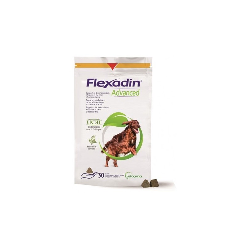 Vetoquinol Italia Flexadin Advanced Cane Tutte Le Taglie 30 Tavolette Appetibili