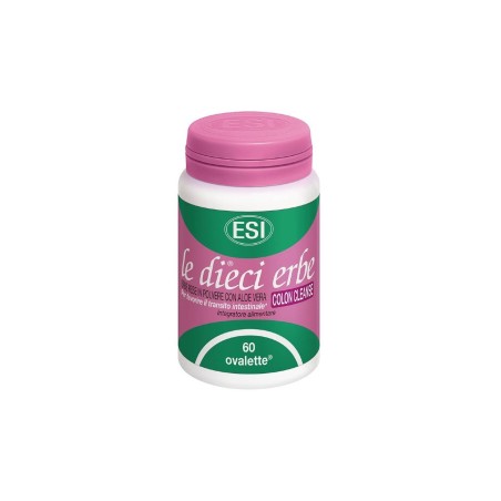 Esi Le Dieci Erbe Colon Cleanse 60 Ovalette