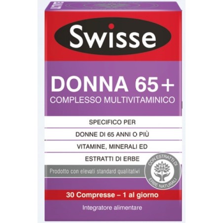 Health And Happiness It. Swisse Donna 65+ Complesso Multivitaminico 30 Compresse