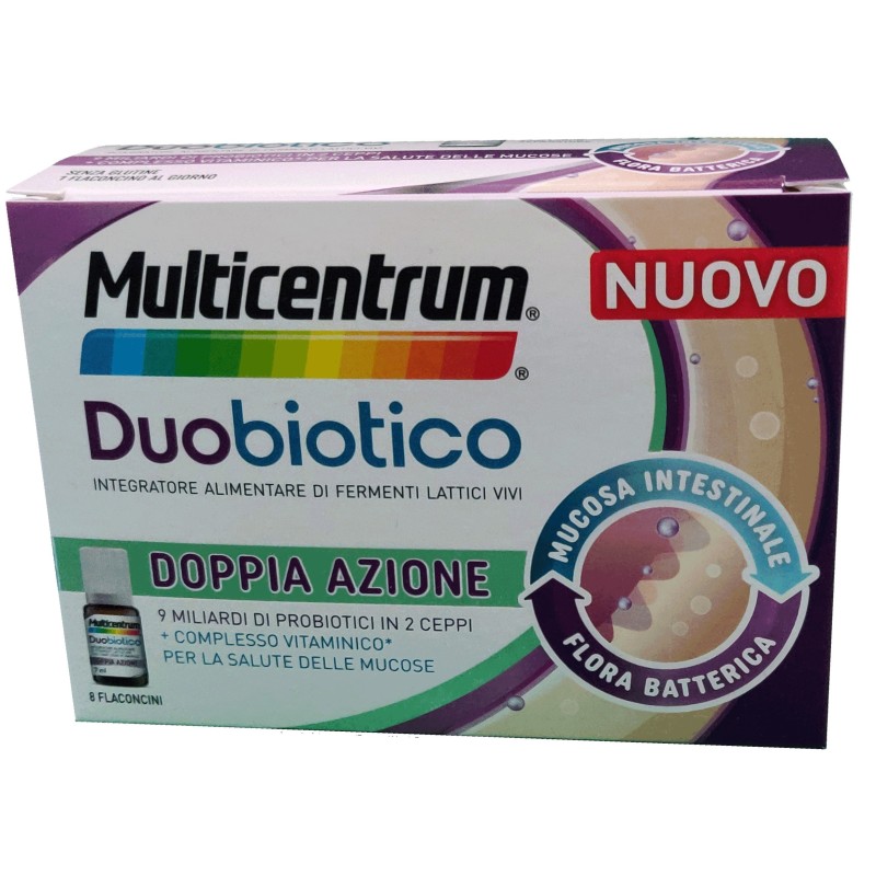 Haleon Italy Multicentrum Flora Intestinale Boost Probiotici 8 Flaconcini