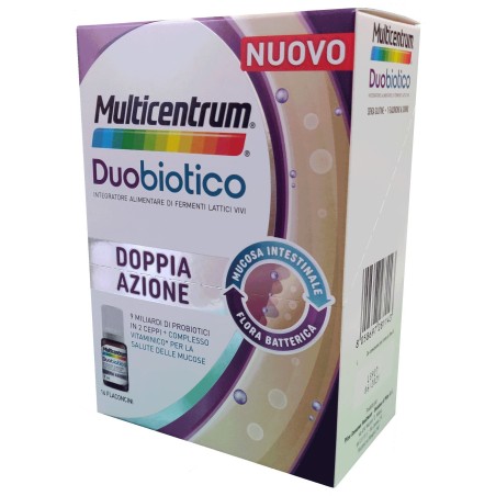 Haleon Italy Multicentrum Flora Intestinale Boost Probiotici 16 Flaconcini