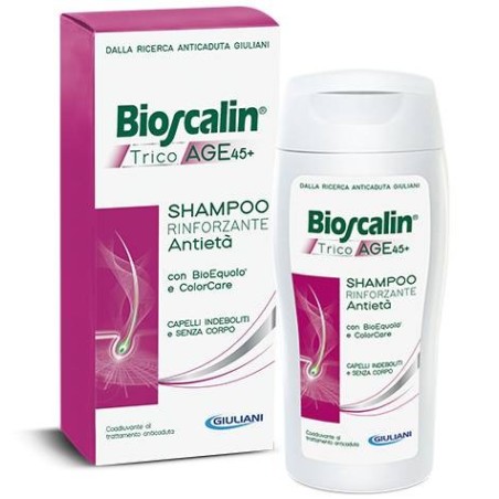 Giuliani Bioscalin Tricoage 45+ Shampoo 200 Ml Bollino Prezzo Speciale