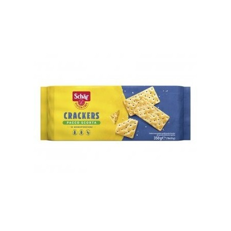 Dr. Schar Schar Crackers Senza Lattosio Pacco Scorta 10 Monoporzioni Da 35 G