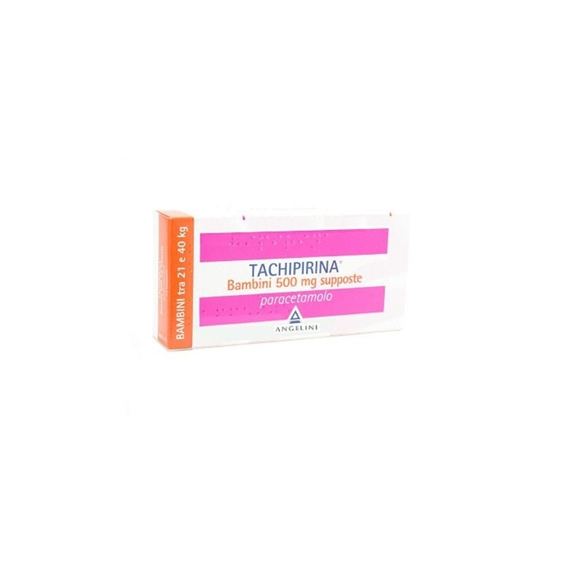 Angelini Tachipirina Bambini 250 Mg Supposte Tachipirina Bambini 500 Mg Supposte Paracetamolo