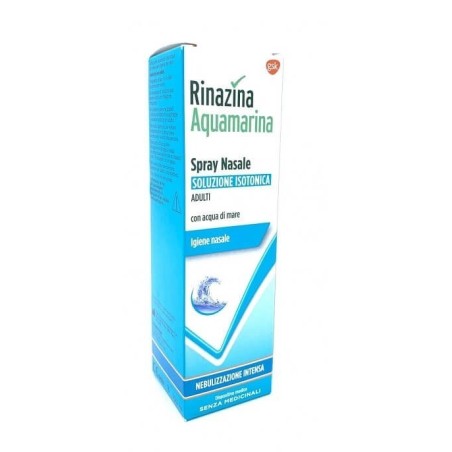 Haleon Italy Rinazina Aquamarina Isotonica Spray Nebulizzazione Intensa 100 Ml