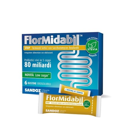 Polifarma Flormidabil Stop 6 Bustine Con Stevia