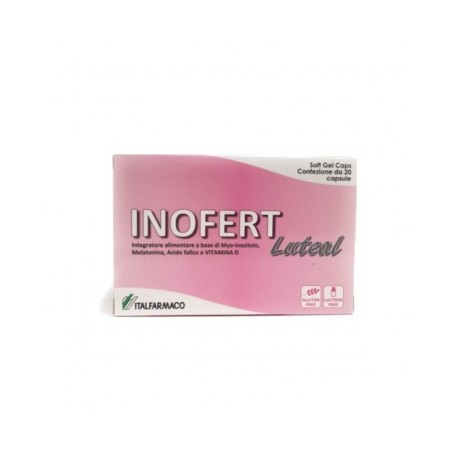 Italfarmaco Inofert Luteal 20 Capsule Soft Gel