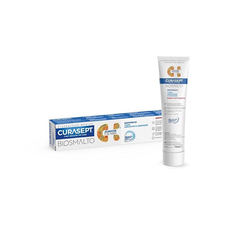 Curasept Biosmalto Dentifricio Junior 75 Ml