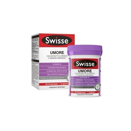 Health And Happiness It. Swisse Umore 50 Compresse