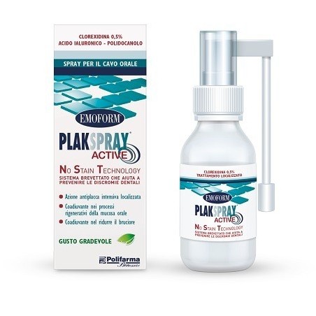 Polifarma Benessere Emoform Plak Spray Active 50 Ml