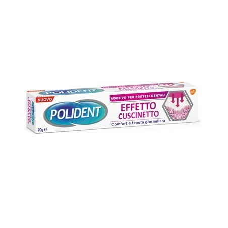 Haleon Italy Polident Fissativo Effetto Cuscinetto Adesivo Per Protesi Dentali 70 G