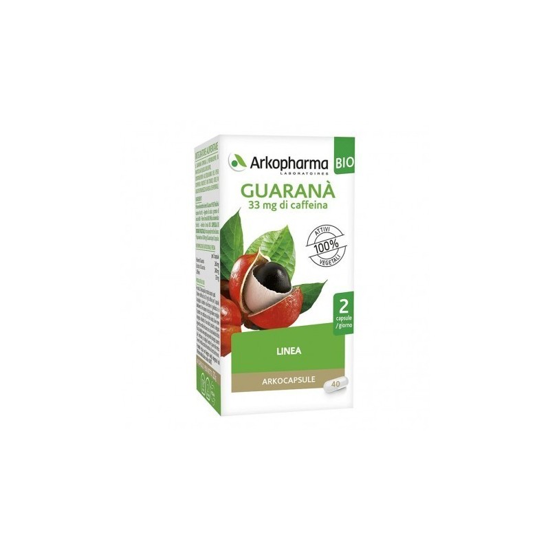 Arkofarm Arko Capsule Guarana' Bio 40 Capsule