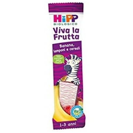 Hipp Italia Hipp Bio Barretta Alla Frutta Banana/lamponi/cereali 23 G