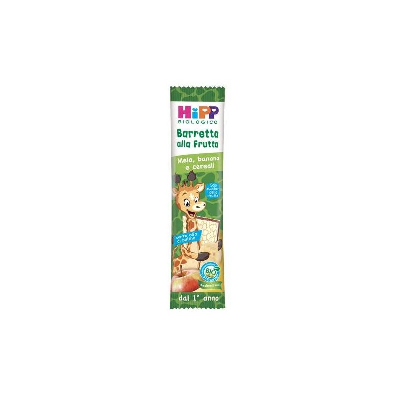 Hipp Italia Hipp Bio Barretta Alla Frutta Mela/banana/cereali 23 G