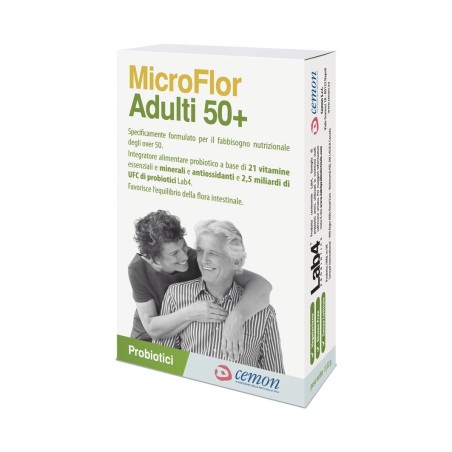 Cemon Microflor Adulti 50+ 30 Capsule