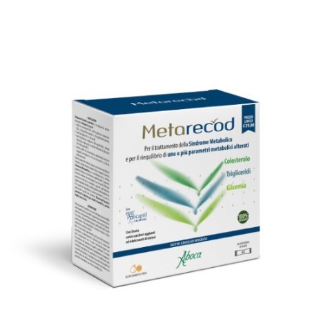 Metarecod Dispositivo medico per la sindrome Metabolica 40 bustine granulari x 2,5 g