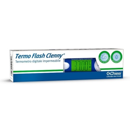 Chiesi Farmaceutici Termometro Clenny Termo Flash Predittivo 10 Secondi Waterproof