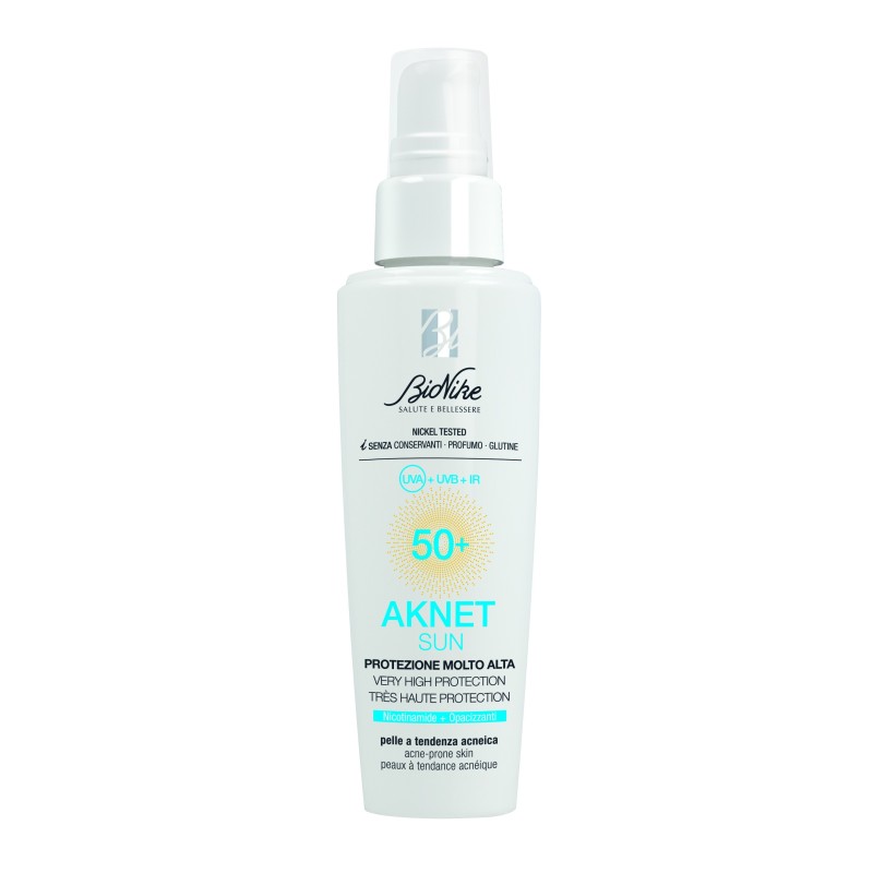 I. C. I. M. Internation Aknet Sun Protezione Molto Alta Spf50+ 50 Ml