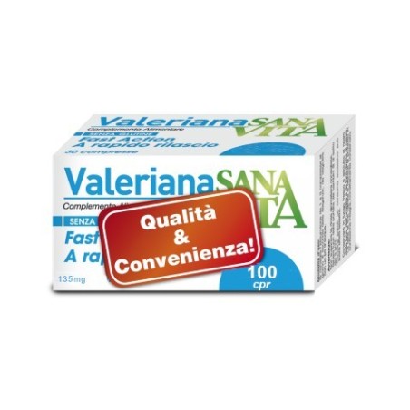 Paladin Pharma Sanavita Valeriana 100 Compresse