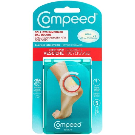 Perrigo Italia Compeed Cerotti Per Vesciche Medio 5 Pezzi