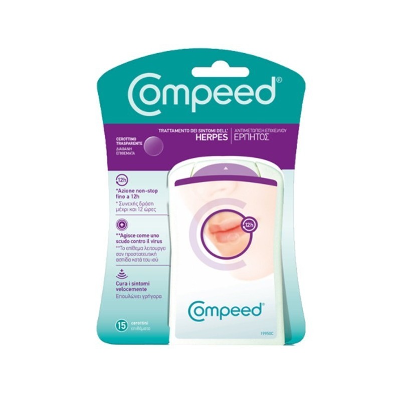 Perrigo Italia Compeed Trattamento Dell'herpes Labiale 15 Pezzi