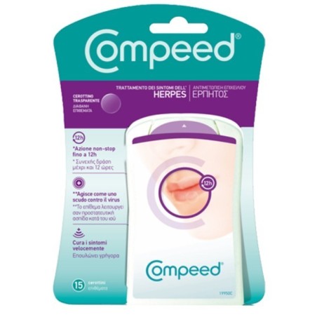 Perrigo Italia Compeed Trattamento Dell'herpes Labiale 15 Pezzi