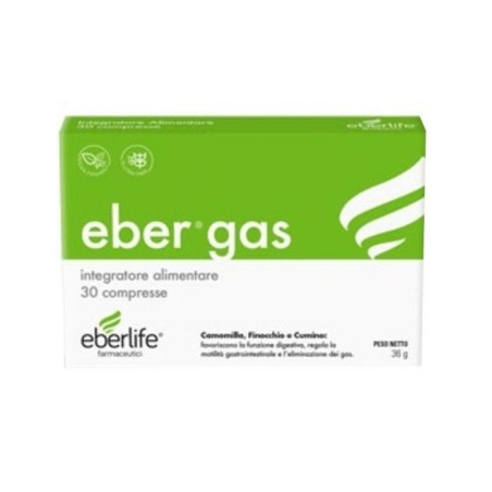 Eberlife Farmaceutici S Ebergas 30 Compresse