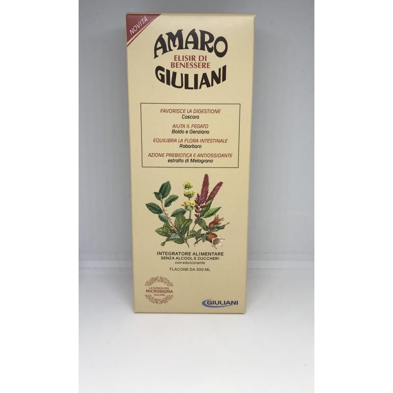 Amaro Giuliani Elisir Di Benessere 300 Ml