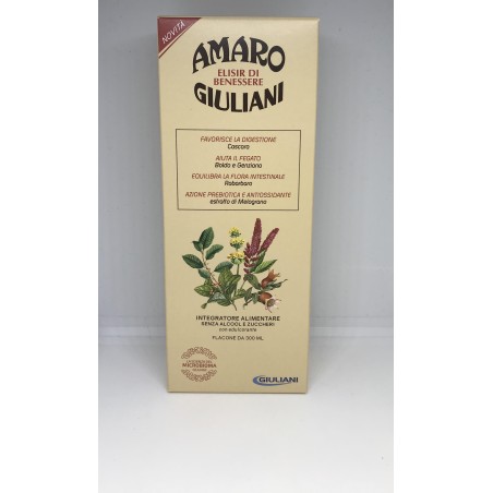 Amaro Giuliani Elisir Di Benessere 300 Ml