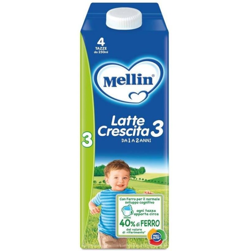 Danone Nutricia Soc. Ben. Mellin 3 Latte 1000 Ml