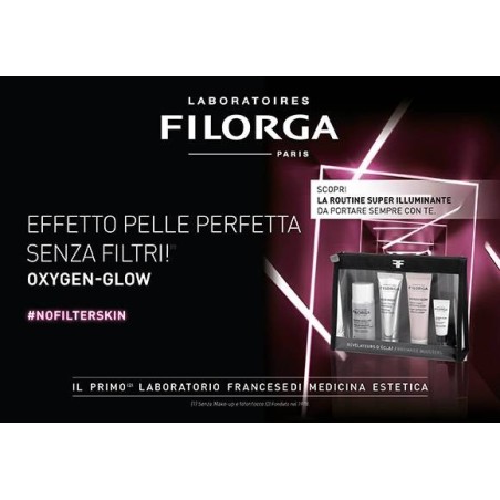 Laboratoires Filorga C. Italia Filorga Routine Kit Radiance Solution Micellaire 50 Ml + Meso Mask 30 Ml + Oxygen Glow Cream 30 M