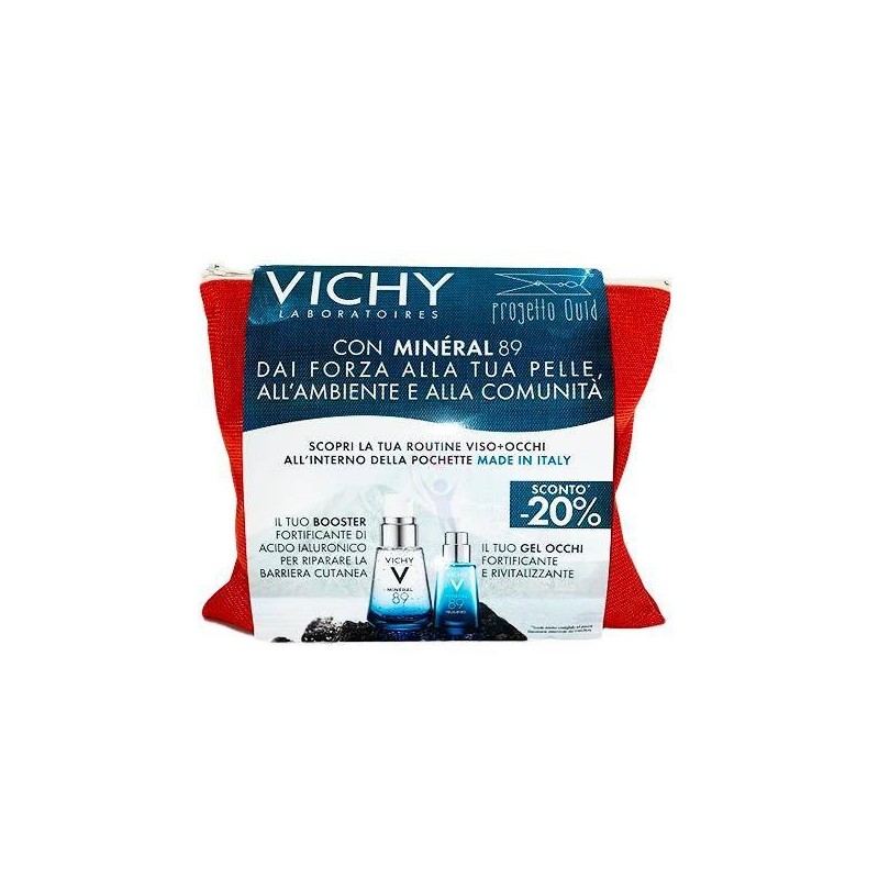 Vichy Pochette Piena Mineral 89 Progetto Quid 1 Mineral 89 30 Ml + 1 Mineral 89 Occhi 15 Ml