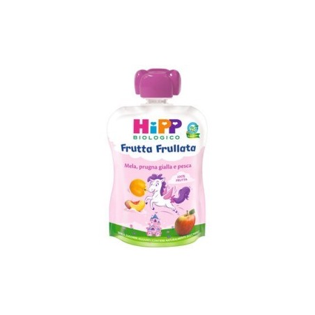 Hipp Italia Hipp Bio Frutta Frullata Unicorno Mela Prugna Gialla Pesca 90 G