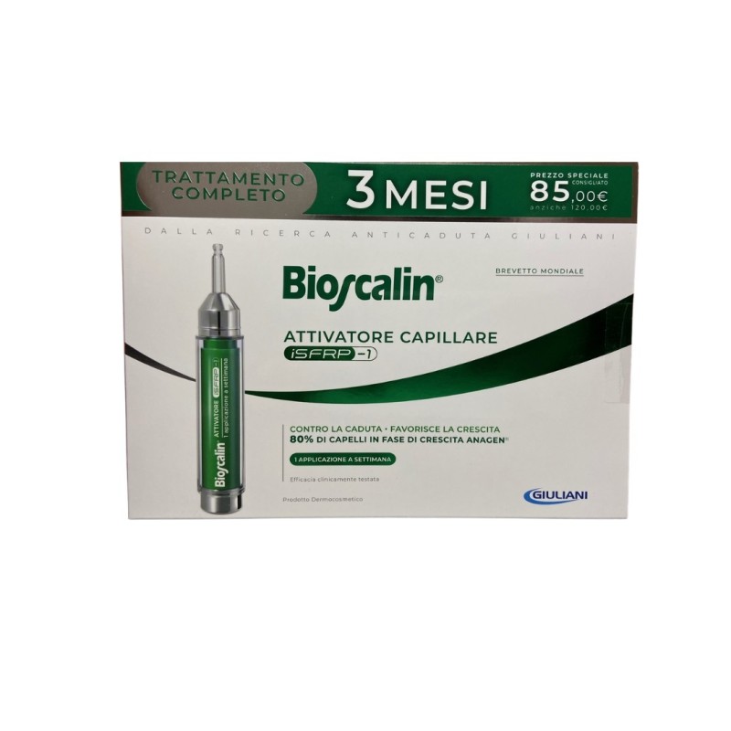 Giuliani Bioscalin Attivatore Capillare Isfrp-1 Promo Doppia 2 X 10ml