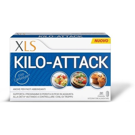 XLS Kilo-attack 30 Compresse