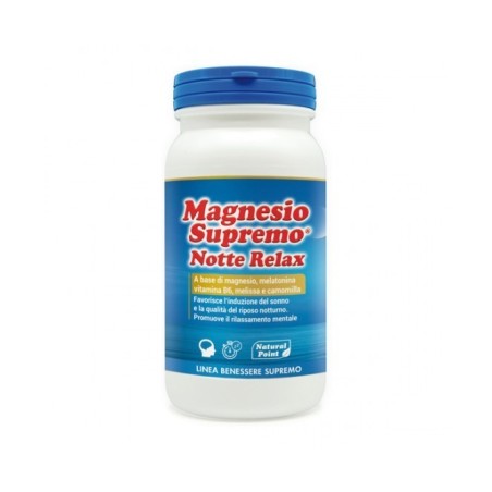 Natural Point Magnesio Supremo Notte Relax 150 G