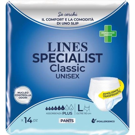 Fater Lines Specialist Classic Pants Plus L 14 Pezzi